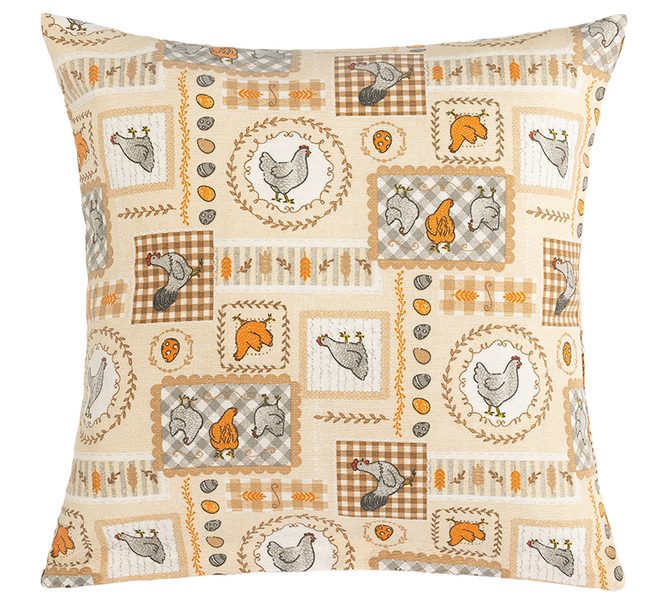 Povláček EMA - Velikonoce Béžová,Šedá,Oranžová 55/552 45x45 cm