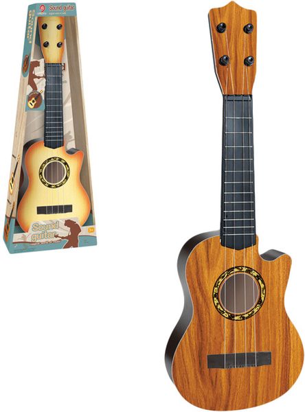 Dětská kytara klasická 4 struny plast 2 barvy *HUDEBNÍ NÁSTROJE*