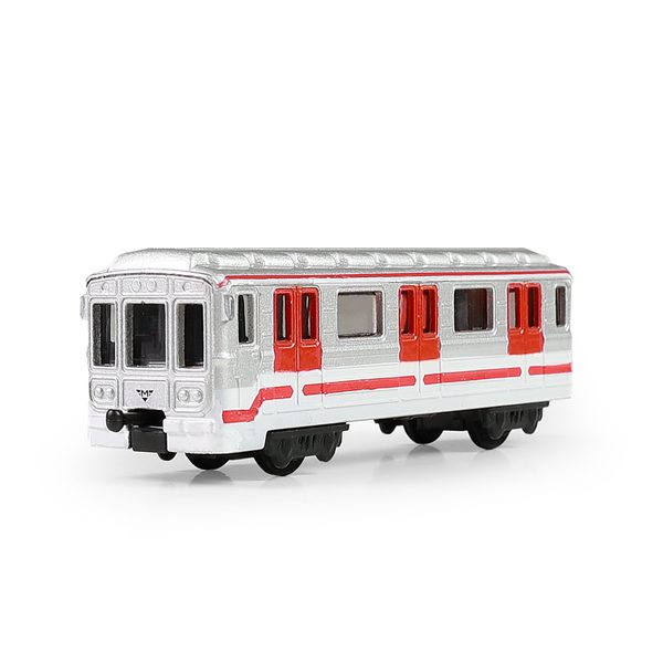 Pražské metro - kovová souprava mini 8 cm