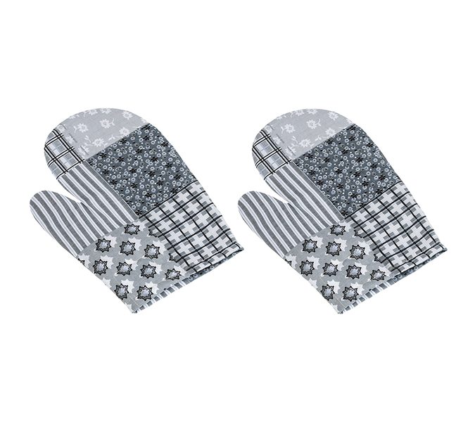 Kuchyňská chňapka - 2ks Šedá,Bílá CH/241 28x18 cm