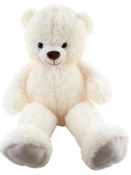 PLYŠ Medvěd 90cm bílý *PLYŠOVÉ HRAČKY*