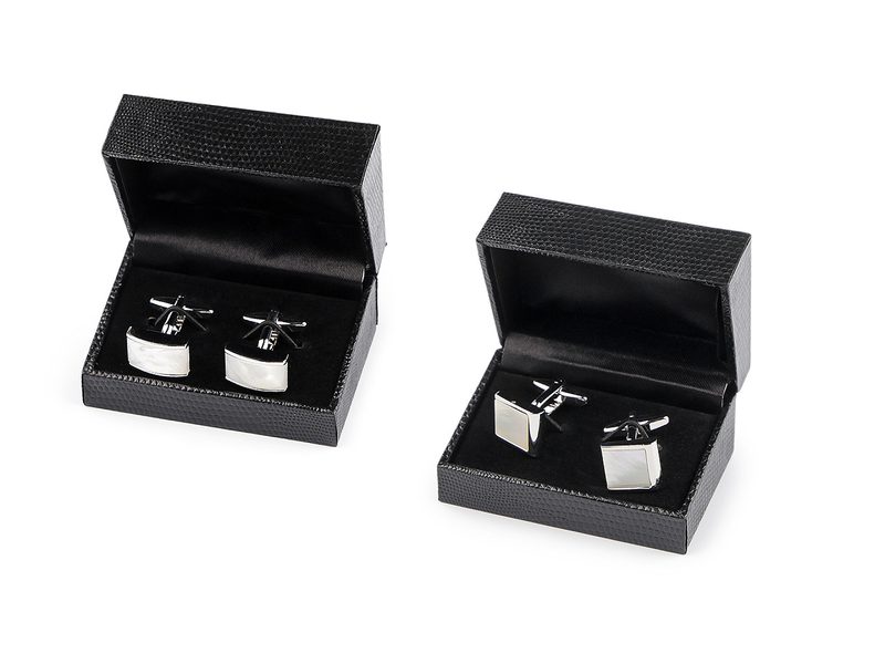 Perleťové manžetové knoflíky v krabičce