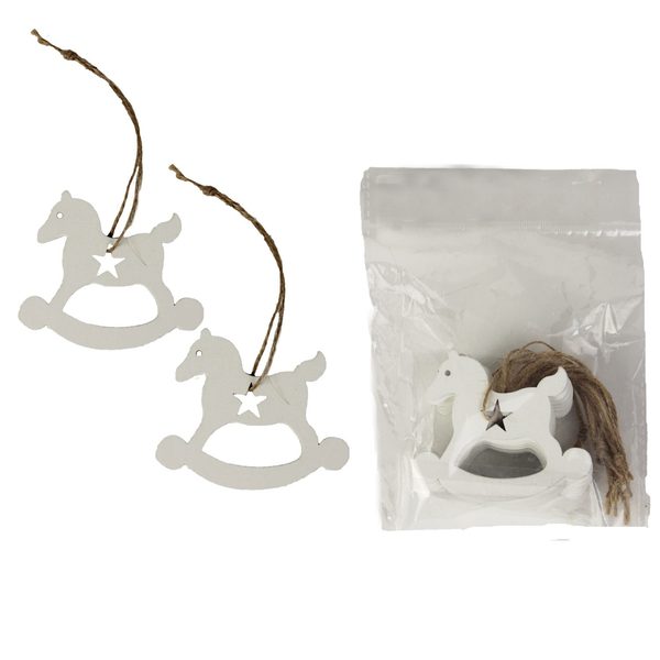 Dekorace 10 ks D2877 - 7 x 0,2 x 6 cm