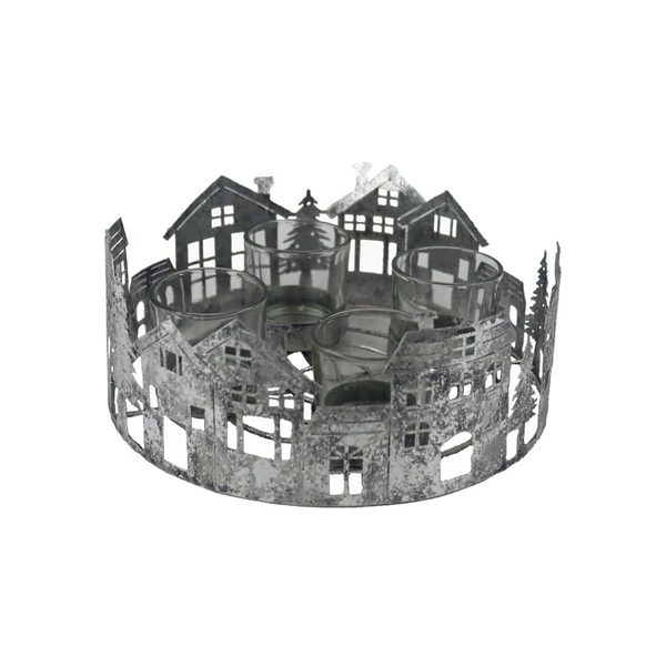 Adventní svícen K4430 - 8 × 20.5 × 20.5 cm