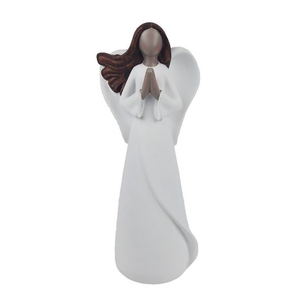 Dekorace anděl X4075/5 - 10 x 6 x 25 cm