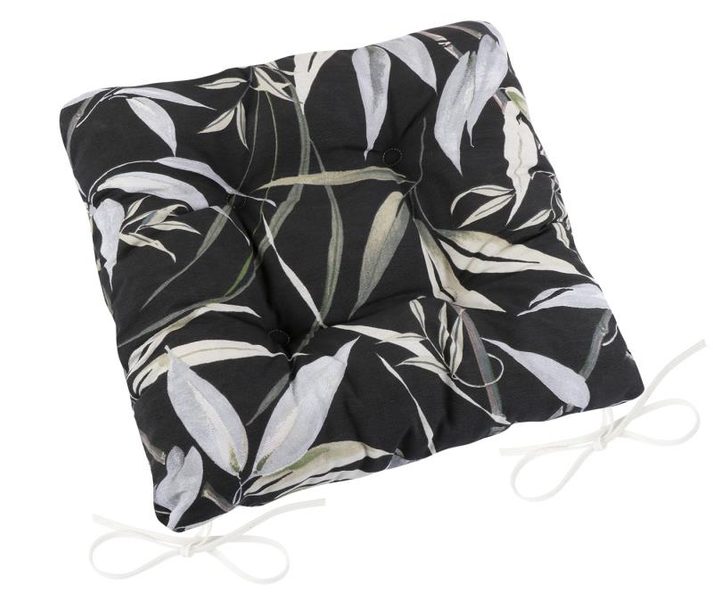 Sedák EMA prošívaný Černá,Šedá 41/521 40x40 cm