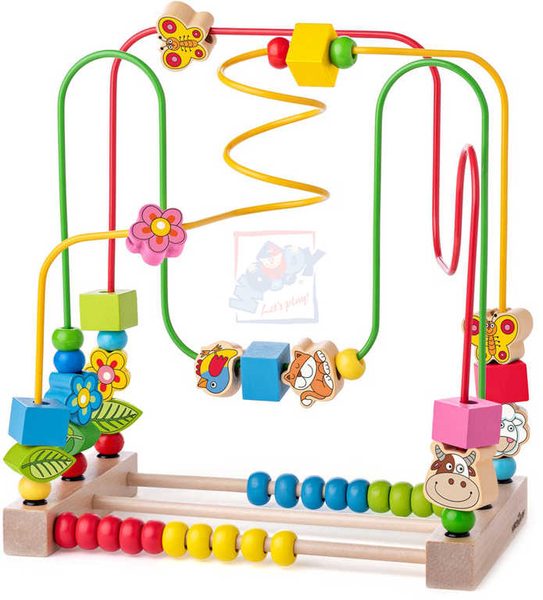 Baby labyrint motorický počítadlo pro miminko