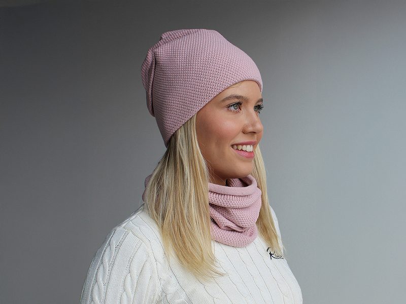 Dámská / dívčí zimní čepice / nákrčník Lamblook