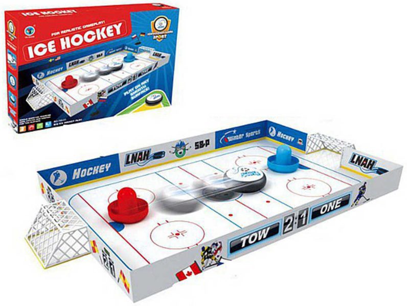 Air hockey stolní (baterie, 51×36 cm)