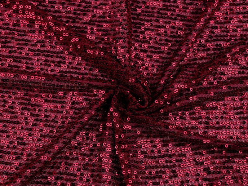 Oděvní flitrový úplet pružný Ø3 mm METRÁŽ