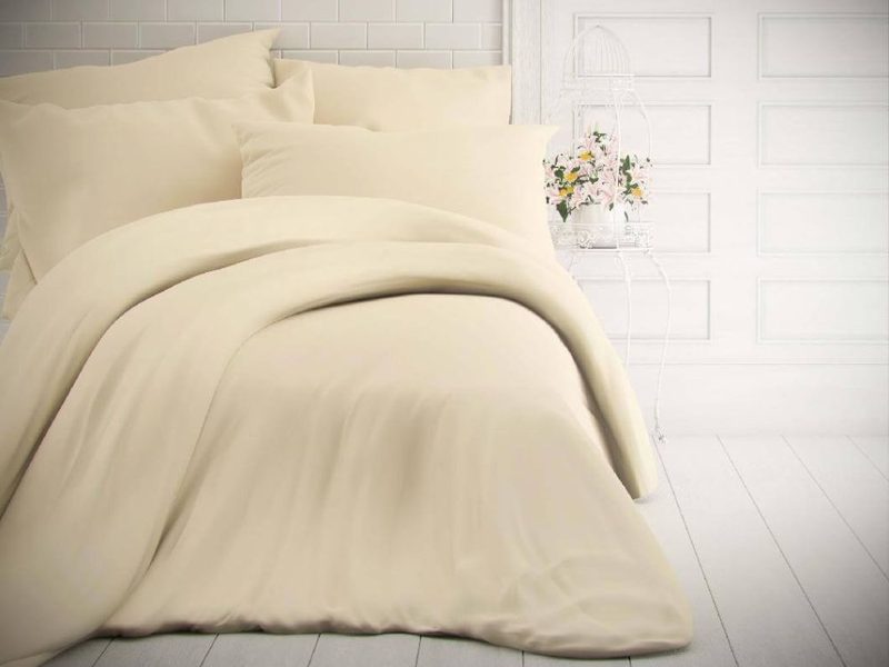 Bavlněné povlečení smetanové
