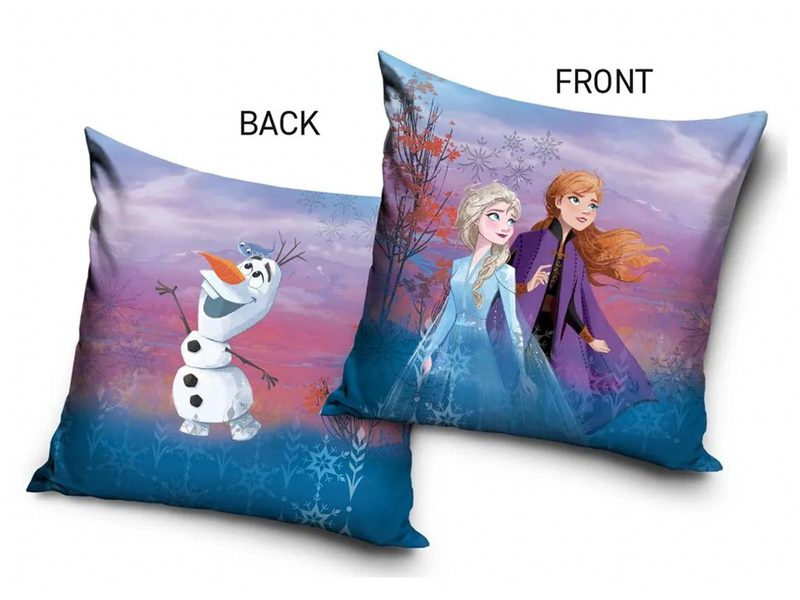 Povlak na polštářek Ledové Království Čarovné dobrodružství 40x40 cm