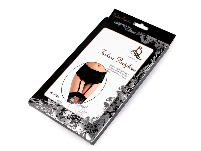 Krajkový podvazkový pás