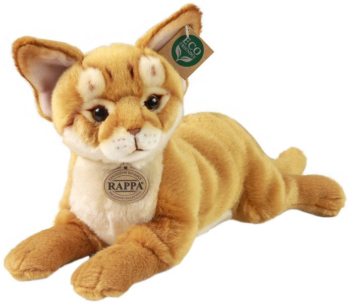 PLYŠ Kočka habešská 30cm Eco-Friendly *PLYŠOVÉ HRAČKY*