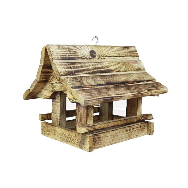 Krmítko pro ptáčky horalské opalované střední 097117/2 - 27 × 24 × 21 cm