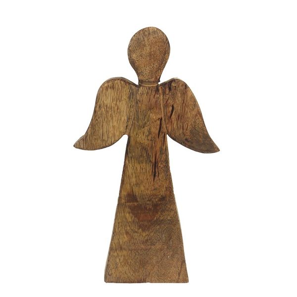 Dekorace anděl O0101 - 13,5 x 2,3 x 24,4 cm