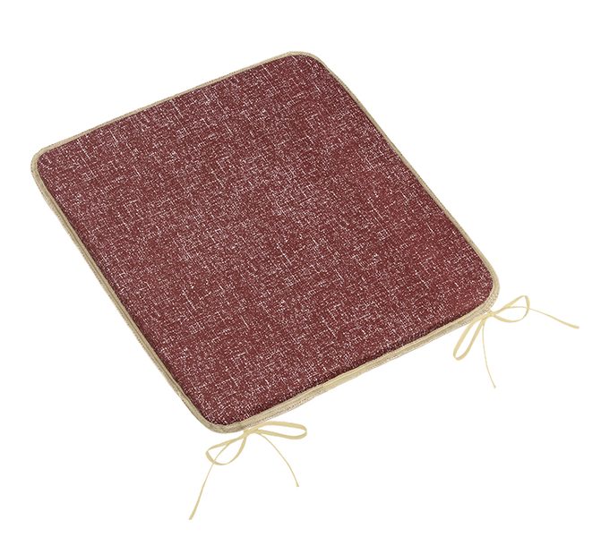 Sedák LADA hladký Vínová 34/032 40x40 cm