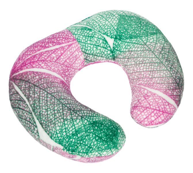 Polštářek cestovní podkova Růžová 24/295 30x35 cm