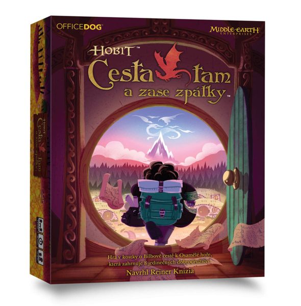 ASMODEE HOBIT: Cesta tam a zase zpátky hra v kostky