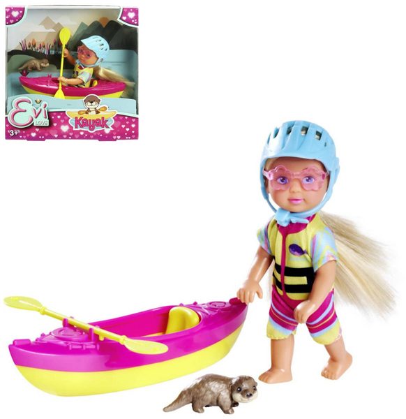 SIMBA Panenka Evička Evi Love herní set s kajakem a doplňky
