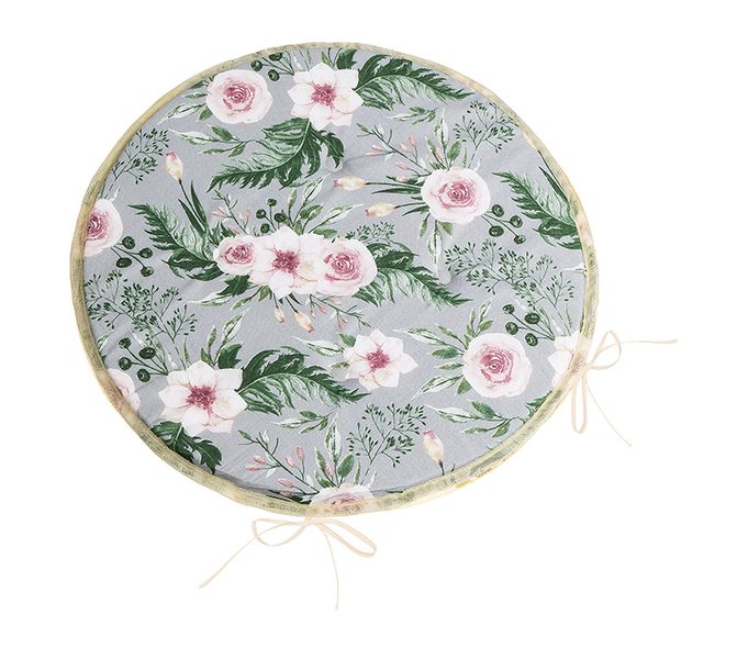 Sedák Adéla kulatý hladký Růžová,Šedá,Zelená 79/245 průměr 40 cm