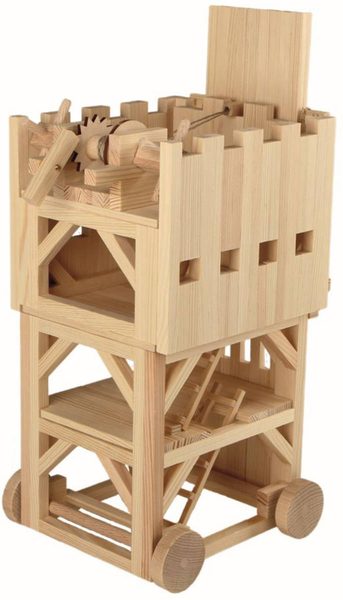Walachia obléhací věž W74 (dřevěná stavebnice Creative Kit)