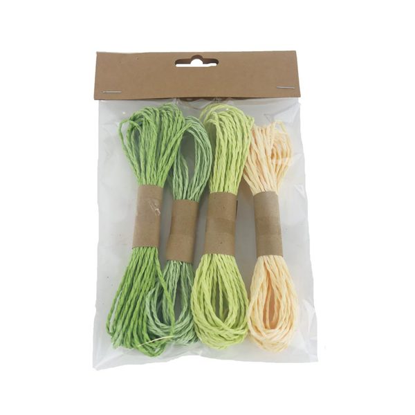 Papírový provázek, S/4 A0333 - 14 × 22 × 3 cm