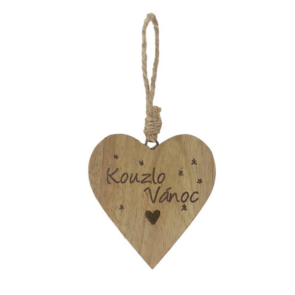 Srdce k zavěšení D7506 - 7.50 × 8.50 × 0.80 cm