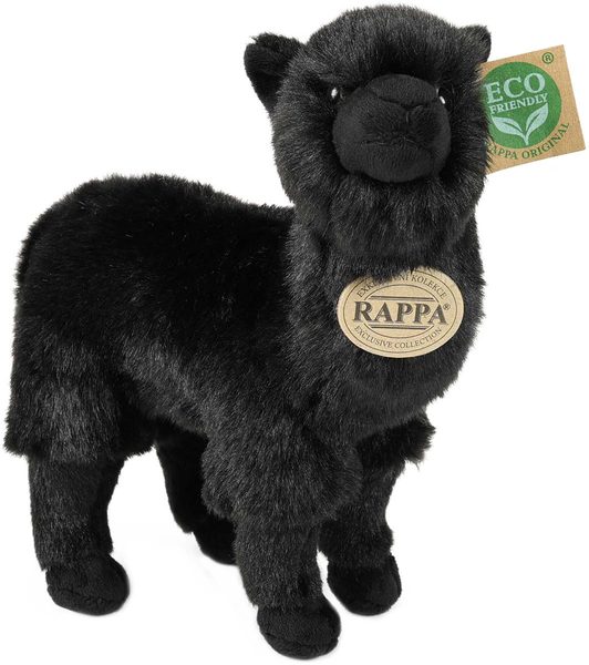 PLYŠ Lama alpaka 23cm černá Eco-Friendly *PLYŠOVÉ HRAČKY*