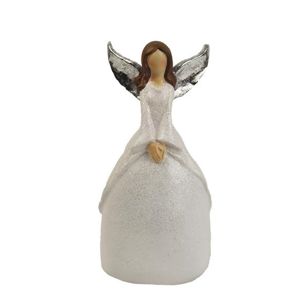 Dekorace anděl X4236/1 - 9 x 7 x 17 cm