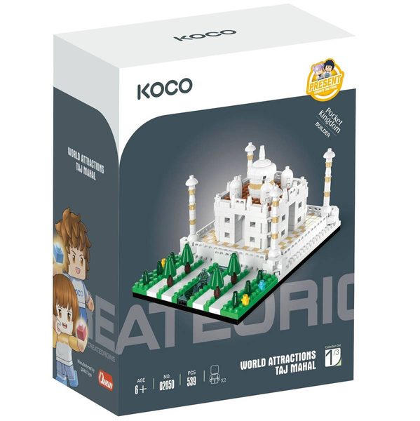 KOCO Stavebnice kostky Tádž Mahal 539dílků