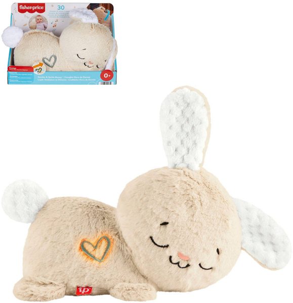 Fisher-Price plyšový králíček usínáček (baterie)