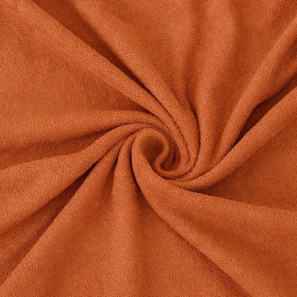 Froté prostěradlo hnědé