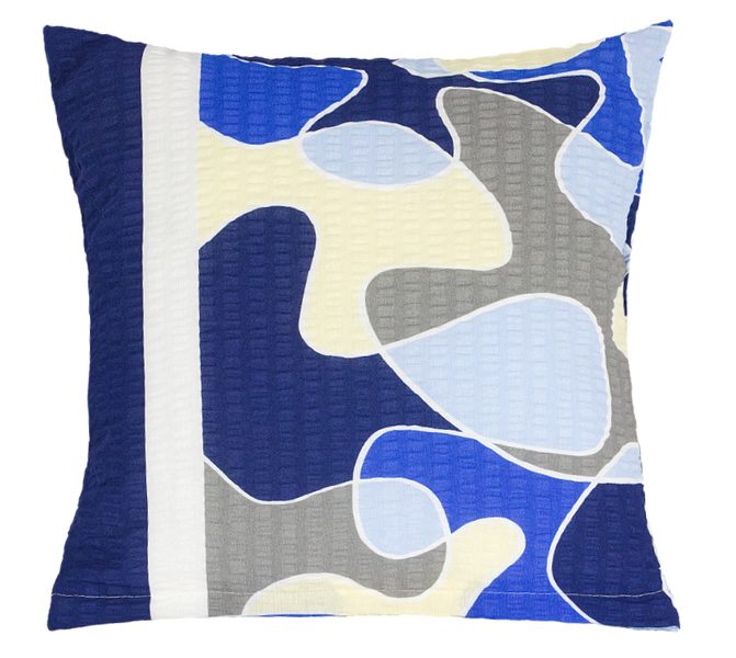 Povláček krepový Modrá 80/510 40x40 cm