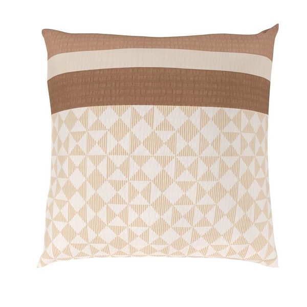 Povlak na polštář krep RHOMBIC béžový