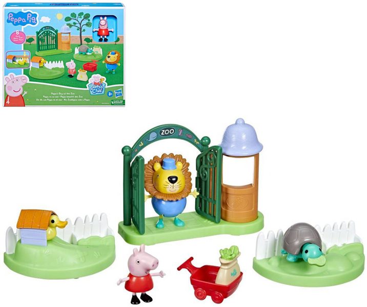 Play-Doh Peppa Pig v zoo (2 figurky, herní set)