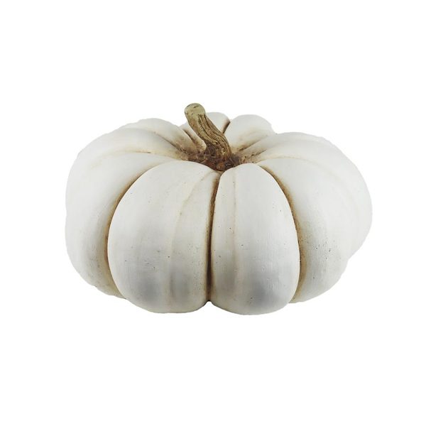 Dekorační dýně bílá X6028 - 35 cm