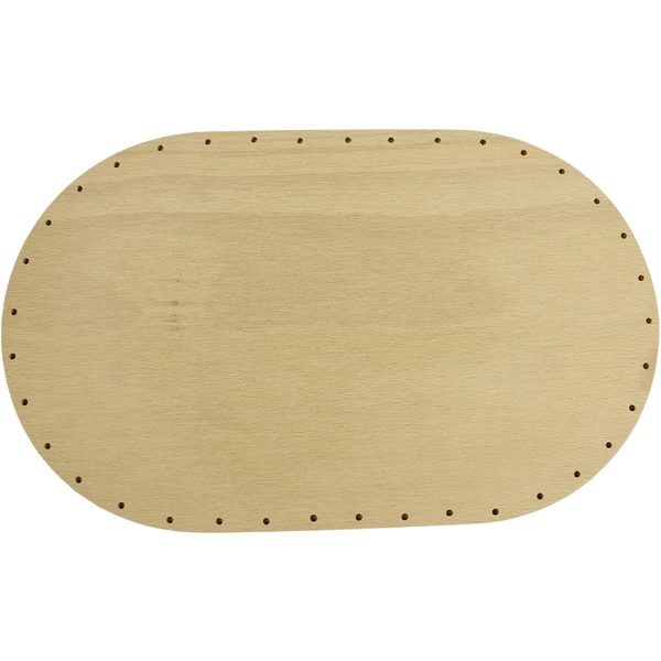 překližka tl.4 mm, ovál 30x18 cm s otvory 22P3018V - 30x18 cm