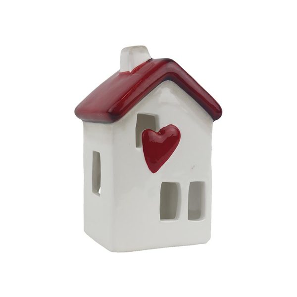 Domek na svíčku X6358-R - 14,5 cm