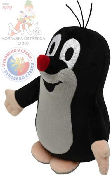 Krtek 16 cm stojící Krteček