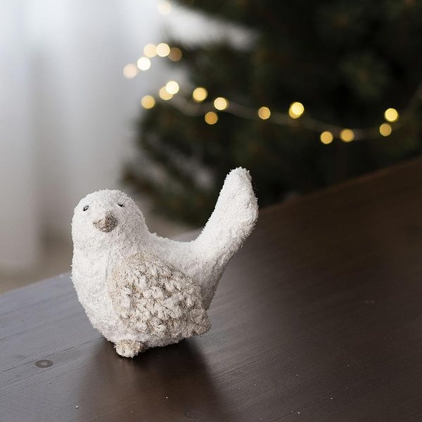 Dekorace ptáček X3405 - 12 x 8 x 10.5 cm