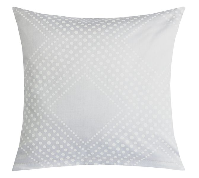 Povláček bavlněný satén Bílá,Šedá 94/907 40x40 cm