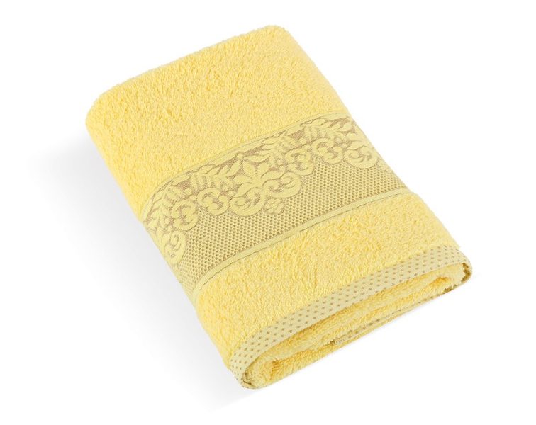 Froté ručník a osuška kolekce Orchidea Žlutá 003
