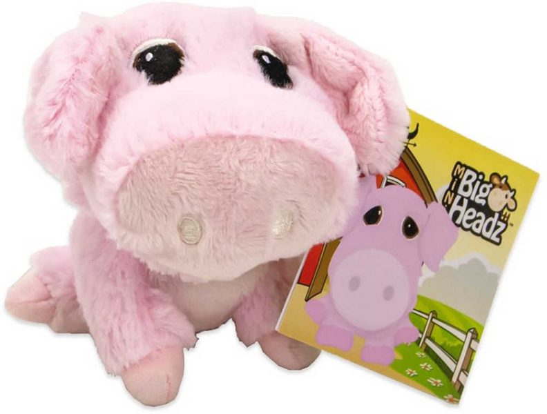 PLYŠ Prasátko Big Headz 11cm