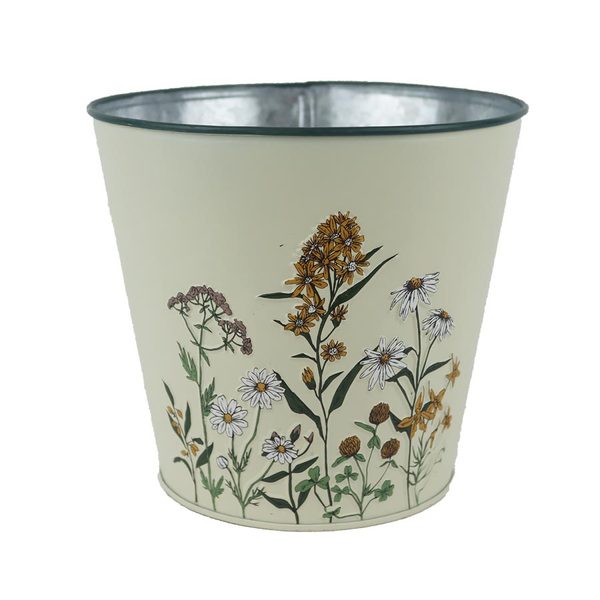 Květináč plechový K4681/4 - D20×H17 cm B:13 cm