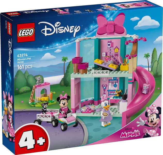 LEGO Disney Minnie a hotel pro mazlíčky 43274