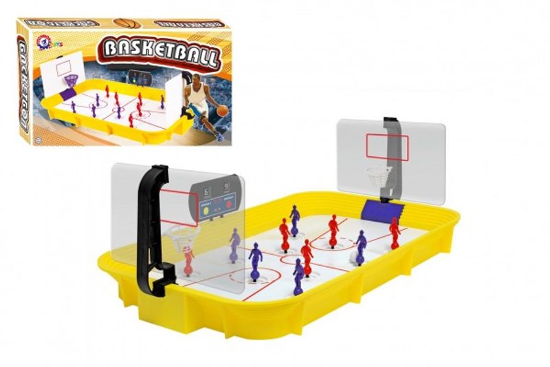 Košíková/Basketbal společenská hra plast v krabici 53x31x9cm