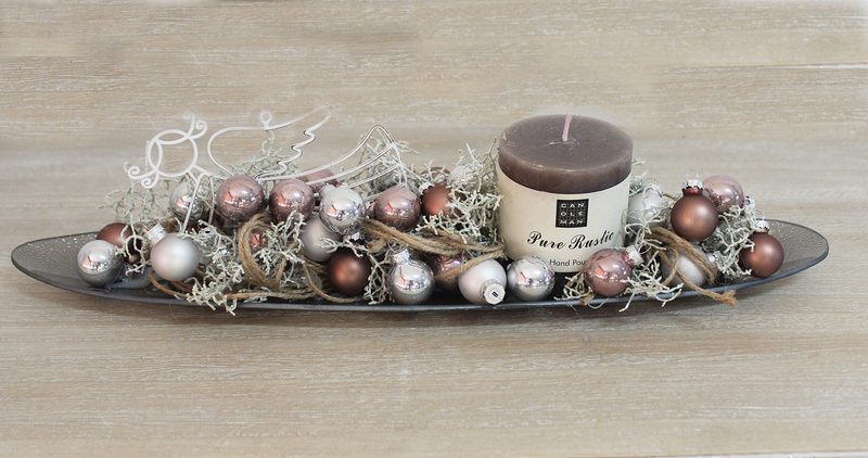 Skleněný tácek dekorační S0155/1 - 20,5 x 8 x 3 cm