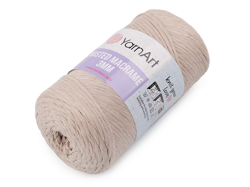 Pletací příze Twisted Macrame 250 g