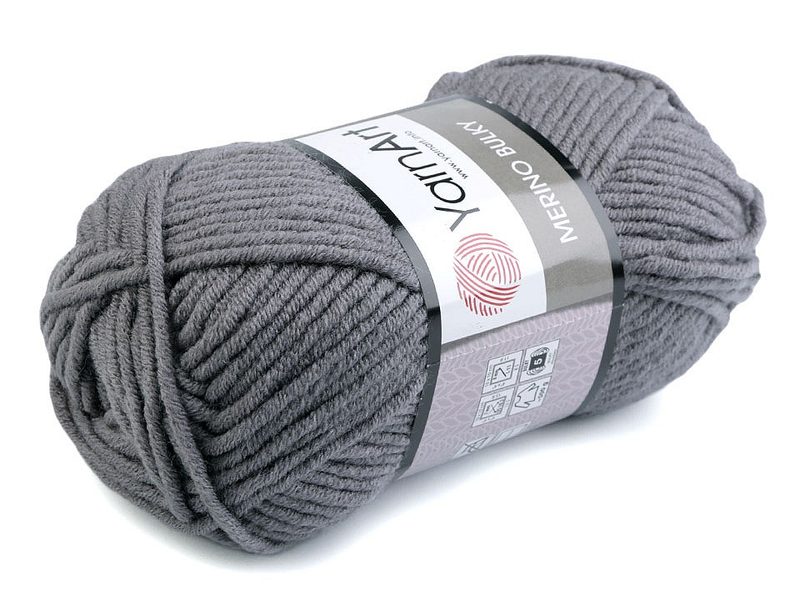 Merino bulky Pletací příze 100g